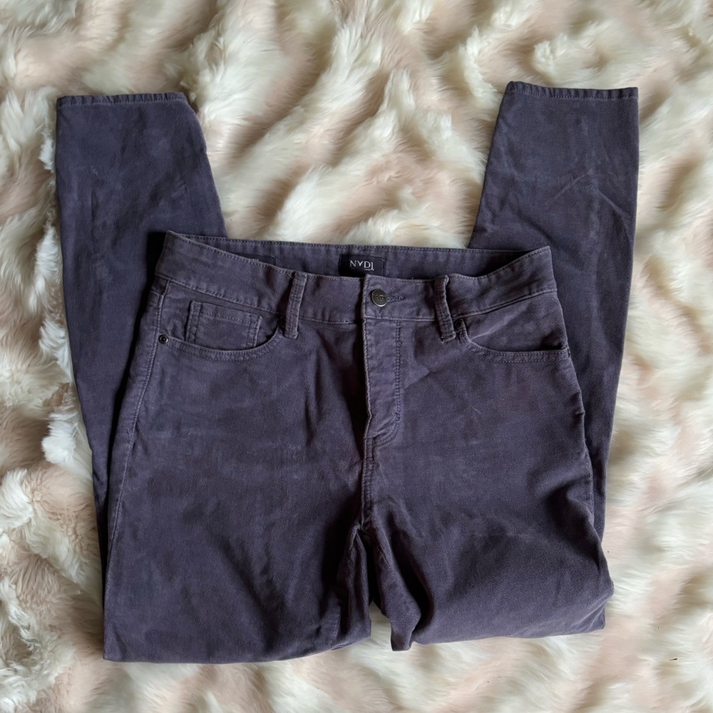 NYDJ Fit is Everything Size 6 Ami Skinny Lift x Tuck Technology Purple